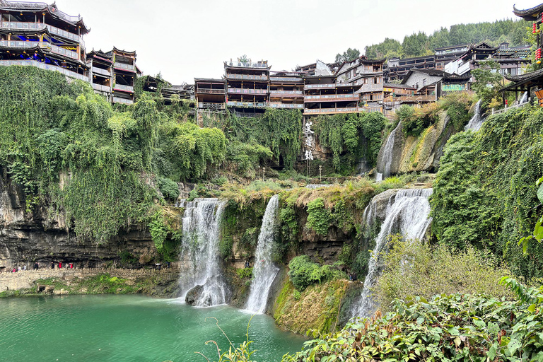Zhangjiajie: Miao Village, Red Stone Forest & Furong Tour