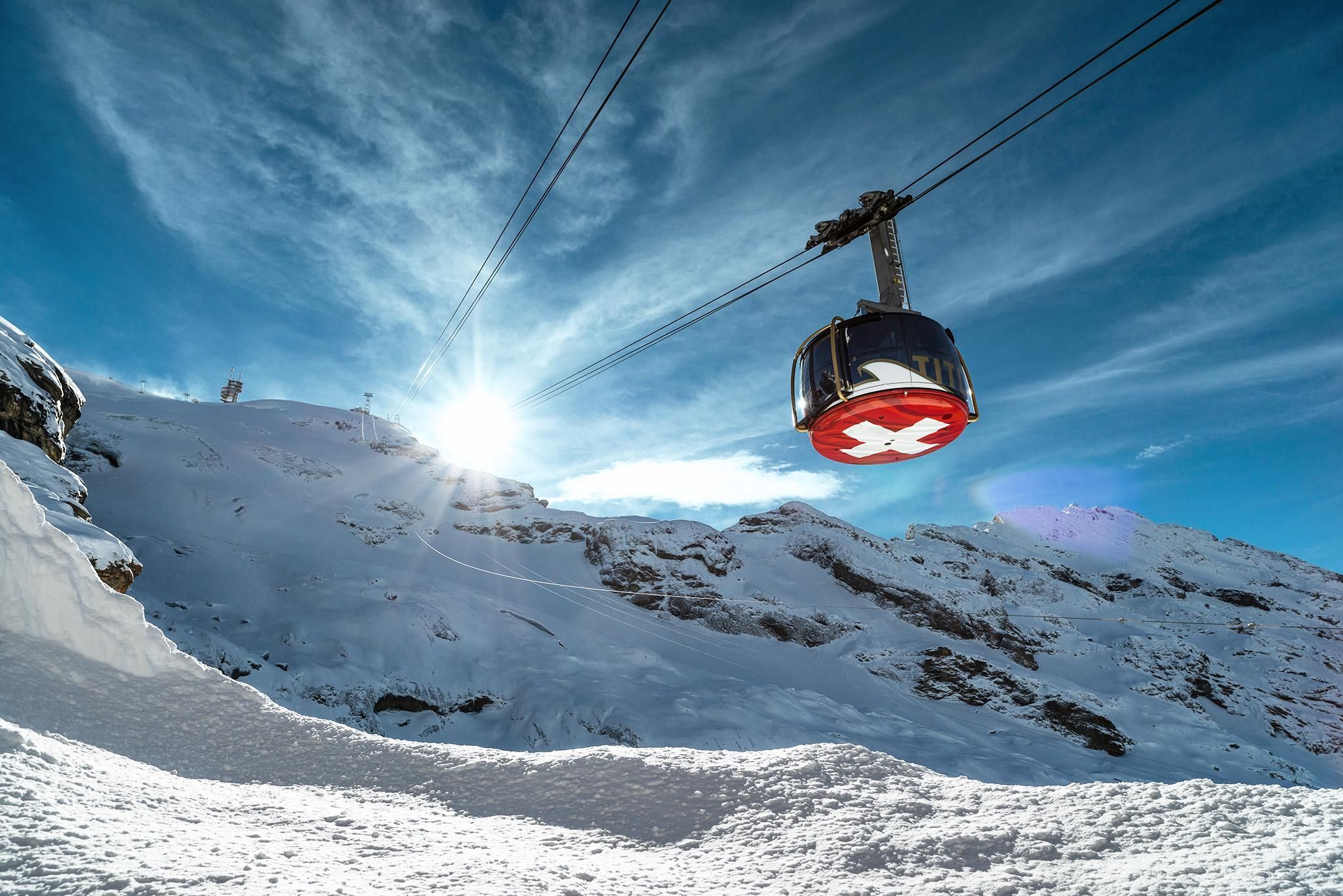 Zürich: Panorama-Tour durch Luzern & zum Berg Titlis mit Ice Flyer