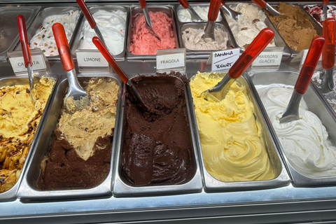 روما جولة الطعام في شارع تراستيفيري وجزيرة التيبر عند الغروب