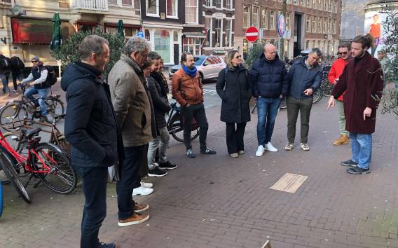 Amsterdam Stadtzentrum: Philosophie Kacheln geführter Rundgang
