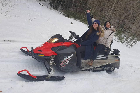 Brașov: Snowmobile Adventure with Hotel Pickup