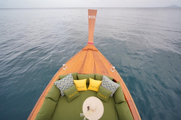 Phuket: prywatna, luksusowa łódź koralowa z długim ogonem i przylądek PromthepCzarter na cały dzień, długi ogon
