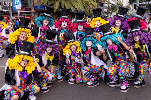 Excursion to the Santa Cruz de Tenerife Carnival Parade from Puerto de La Cruz