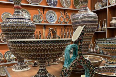 Visit to Cappadocia ceramic workshop and carpet store