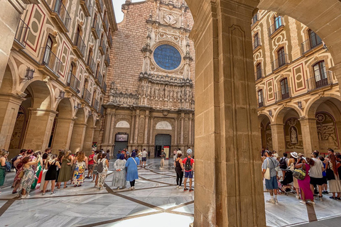 Barcelona: Montserrat, Black Madonna, Rack Railway & Liquors Transfer to Montserrat Monastery & Ticket to the Basilica