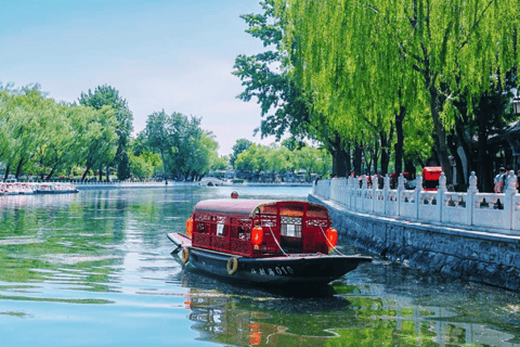 Beijing: Shichahai Hutong Tour per taxi te voet