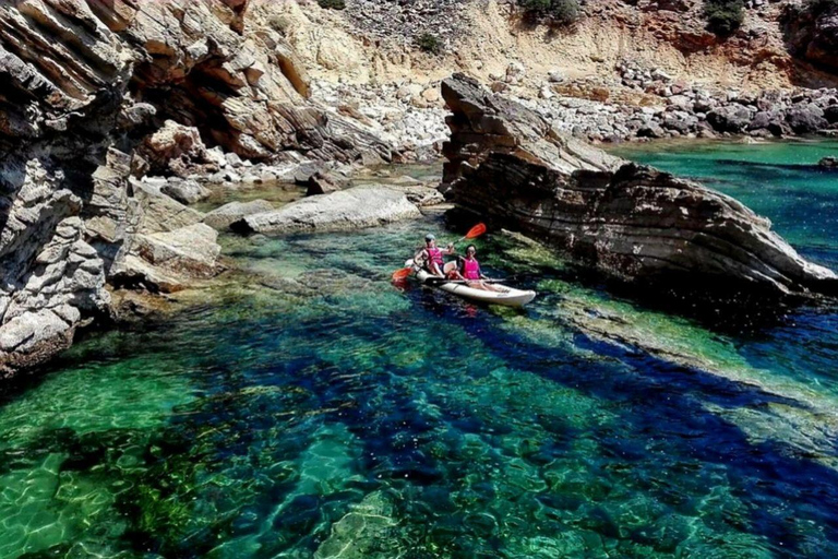 Sagres, passeio de caiaque em família, Grutas da Ingrina