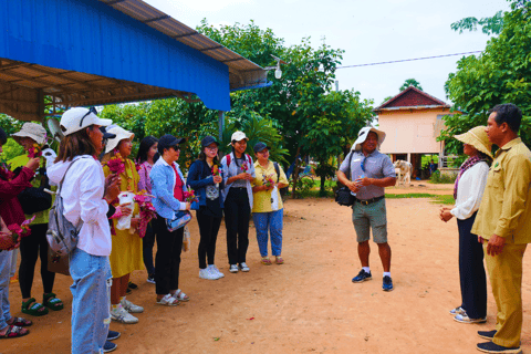 Siem Reap: Authentic Eco Village Walk and Cooking Class Tour