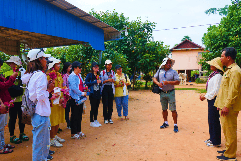 Siem Reap: Authentic Eco Village Walk and Cooking Class Tour