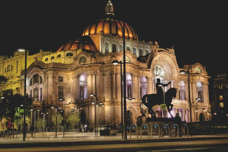 Mexico : Visite en bus nocturneVisite du Zócalo