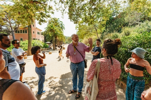 Barcelona: rondleiding en voorrangsticket voor Park GüellRondleiding Park Güell - Spaans