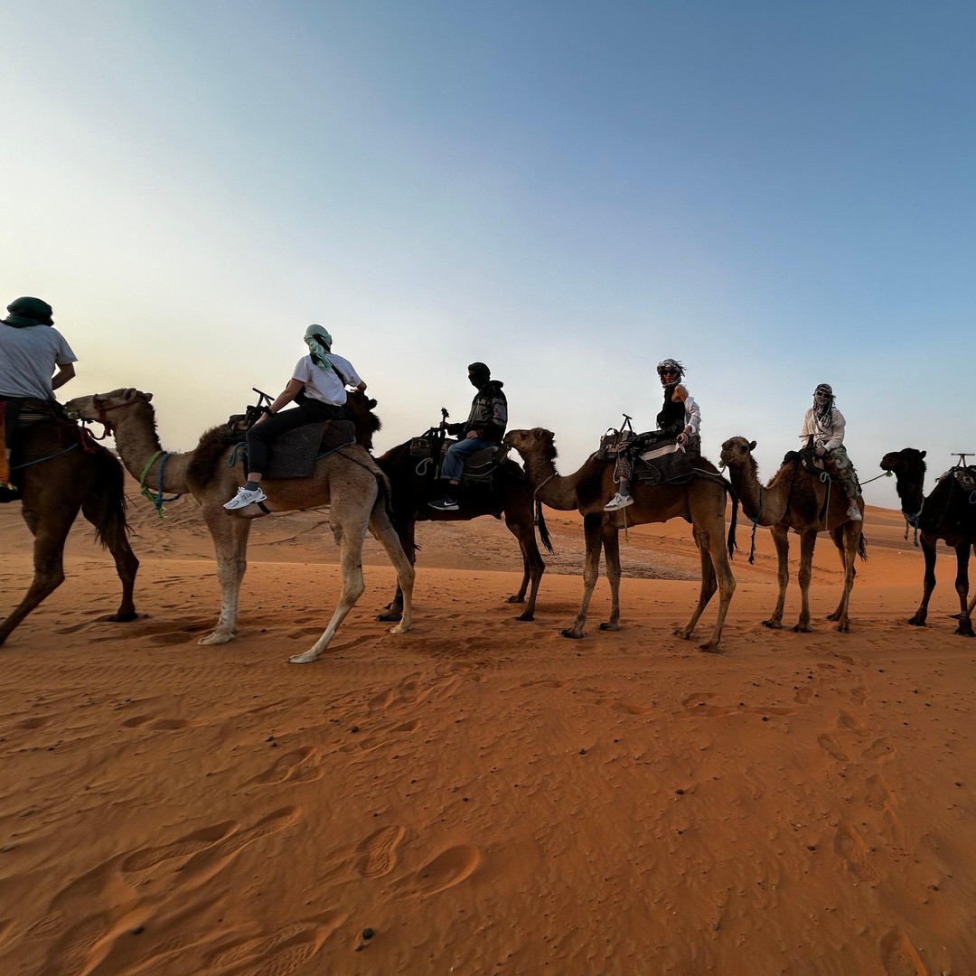 Au départ de Fès : excursion de 3 jours et 2 nuits dans le désert jusqu'à Marrakech