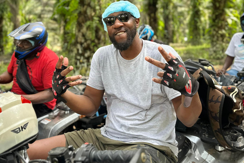 Full Day Tour: Aburi Botanical Gardens, ATV, & Waterfalls