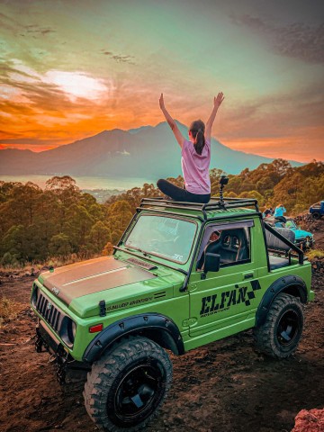 Visit Ubud Mount Batur Jeep Sunrise and Natural Hot Spring Tour in Ubud, Bali, Indonesia