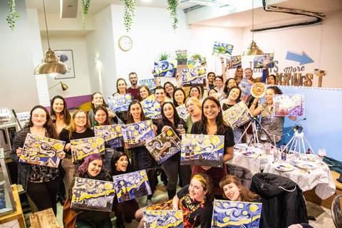 Dublin: Drinking and Painting Party with Art Instructor
