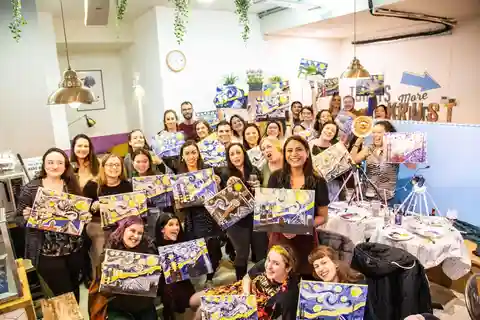 Dublin : Fête de la peinture et de l'alcool avec un professeur d'art