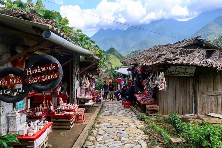 Hanoi: Sapa: tour di 3 giorni del villaggio di Cat Cat, Fansipan e Moana