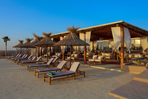 Agafay-Wüste: Quad-Bike, Mittagessen und BadeabenteuerTag in der Agafay-Wüste: Quadfahren, Mittagessen und Badespaß