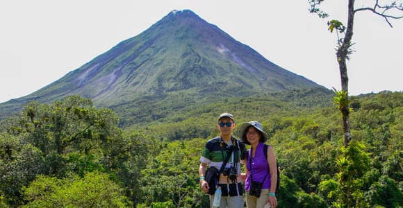 La Fortuna Rainforest Zip Line and Arenal Volcano Hike