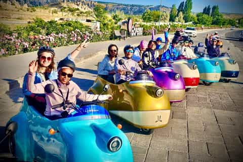 Cappadoce : visite nostalgie en tricycle électrique