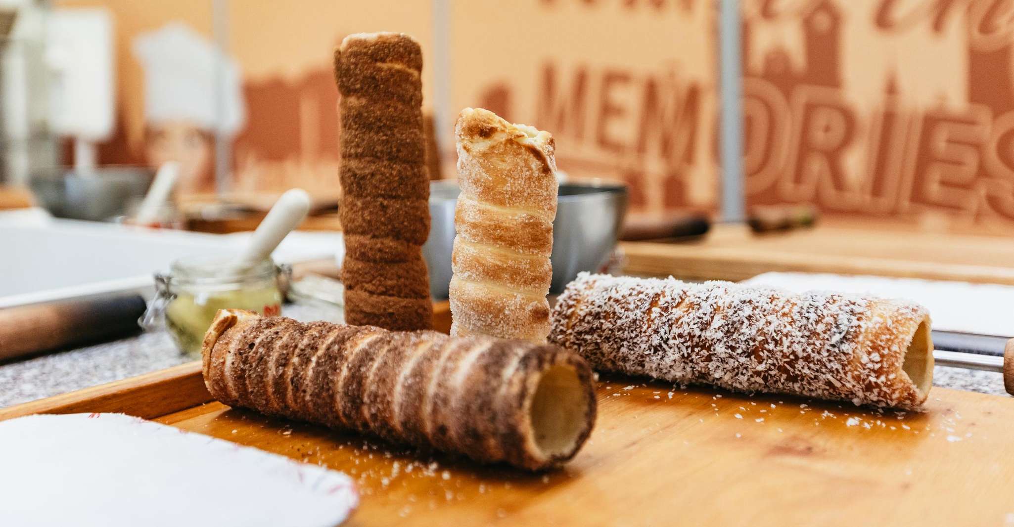 Budapest: Hungarian Chimney Cake Workshop in the City Center photo 2