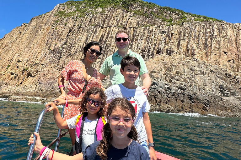 Hong Kong Geopark: Volcano Sightseeing & Hidden Coral Snorkeling Experience (Private) Volcano Sightseeing & Snorkelling Experience