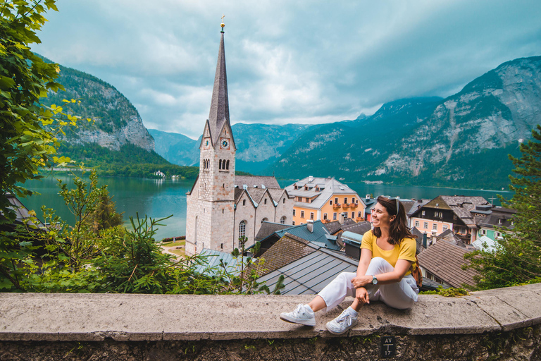 Au départ de Vienne : Excursion privée à Hallstatt et Salzbourg