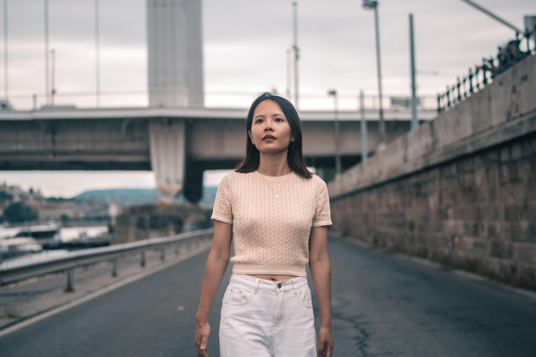 Foto di strada nelle vie più belle di Budapest