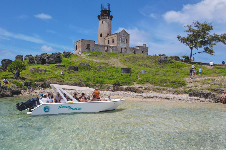 5 Eilanden Tochten : Dolfijnen kijken,Snorkelen,BbqPrivétour met speedboot op 5 eilanden