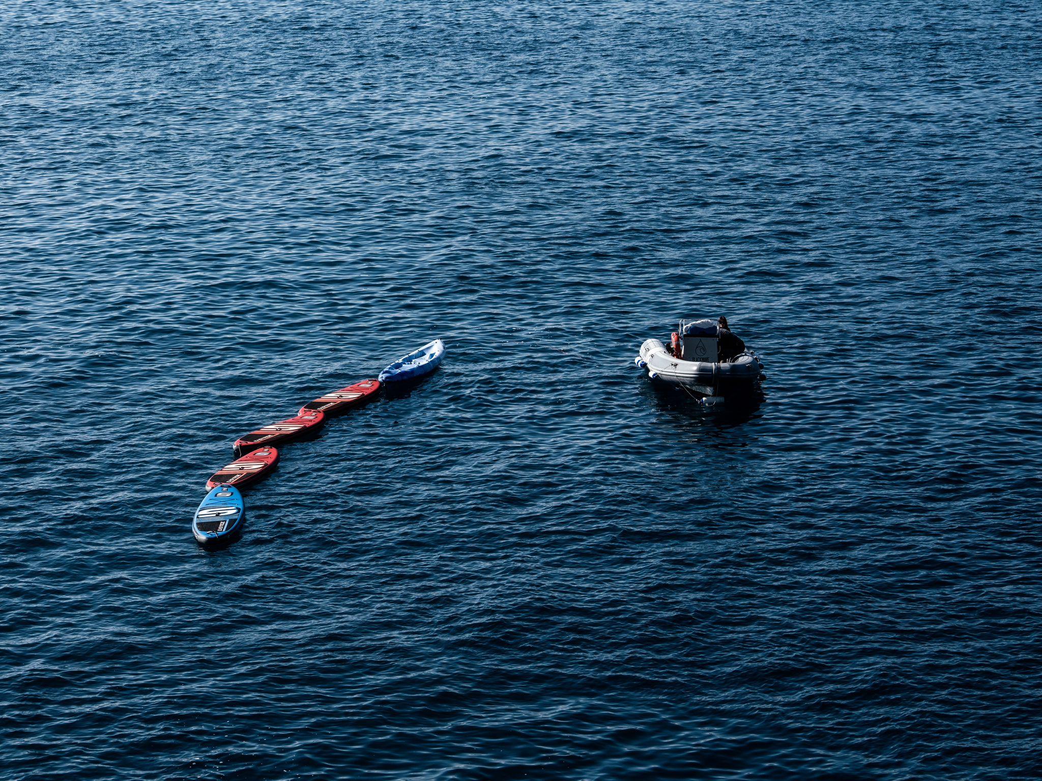 Kajak- und SUP-Tour in Punta Chiappa