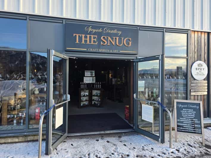 Aviemore: degustazione di gin alla distilleria Speyside