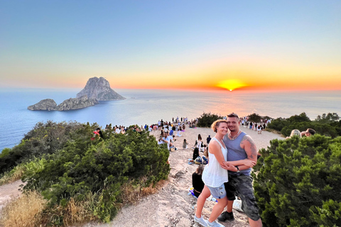 IBIZA: ES VEDRA SOLNEDGÅNGSTUREs Vedra solnedgångstur