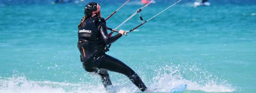 Tarifa : Leçon privée et semi-privée de kitesurf