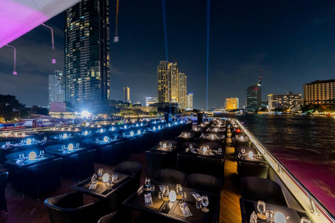 Bangkok: Opulence Buffet Dinner Cruise met dansshow