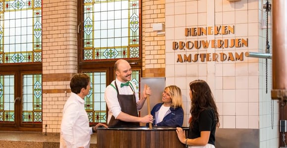 Amsterdam: Heineken Experience Ticket inklusive 2 Getränken