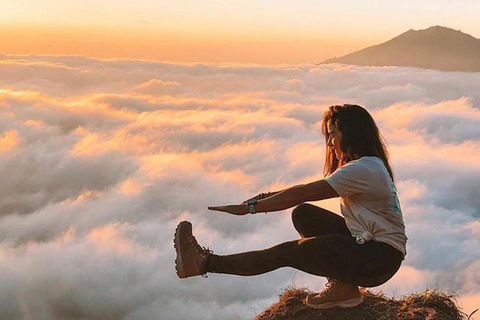 Vanuit Ubud: Mount Batur Wandelen met warmwaterbronnenMet ophaalservice in de omgeving van Ubud en Kintamani