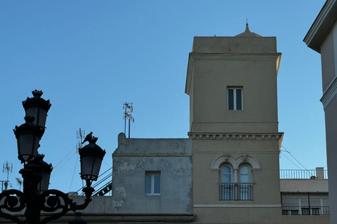 Cádiz do ponto de vista de uma gaivota: um passeio entre telhados e torres