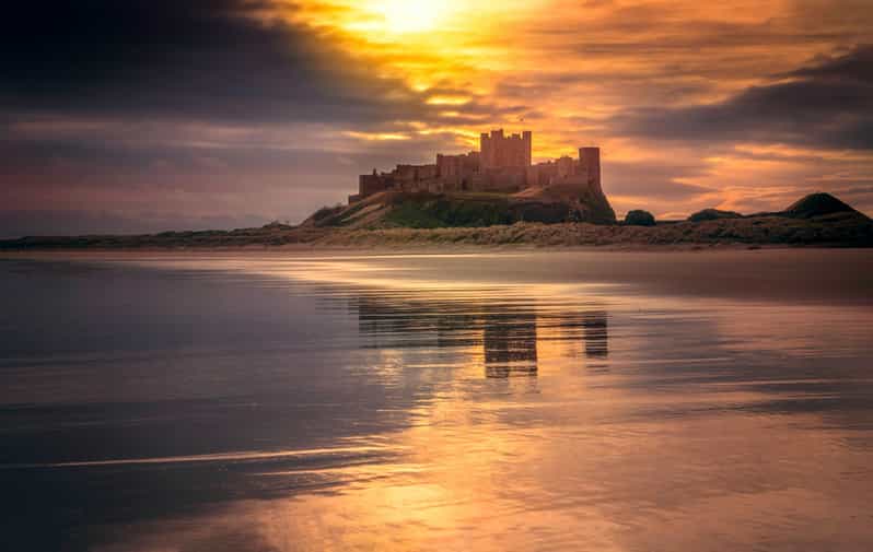 Visite privative de l'île sainte de Lindisfarne et du château de Bamburgh