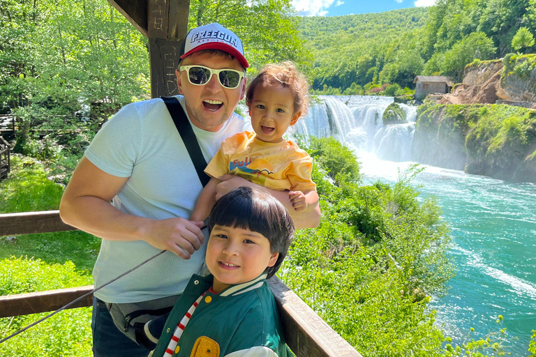 Sarajevo : Excursion d'une journée à Strbacki Buk, Jajce, visite des cascades