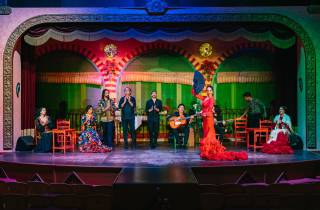 Sevilla: Flamenco im El Palacio Andaluz mit optionalem Abendessen