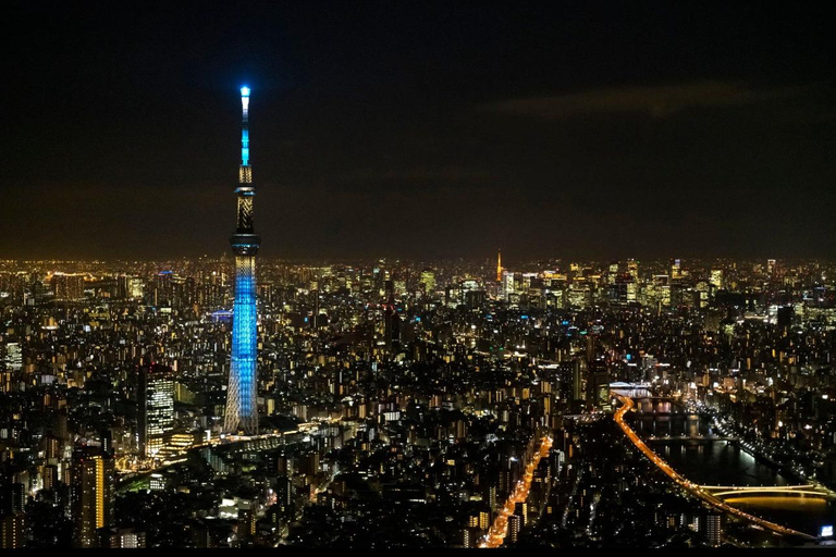 Tokyo: Tokyo & Yokohama Private Night Tour with Hotel Pickup