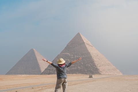 Kairo: Pyramiden- und Sphinx-Tour mit Felukenfahrt auf dem Nil