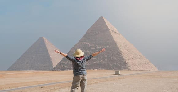 Cairo: Pyramids and Sphinx Tour with River Nile Felucca Ride