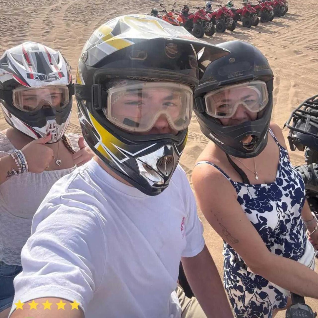 Agadir/Taghazout : safari en quad sur la plage et dans le désert