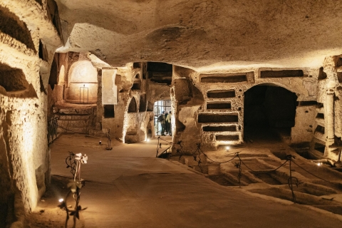 Napels: Catacomben van San Gennaro Toegangsticket & RondleidingTour in het Engels