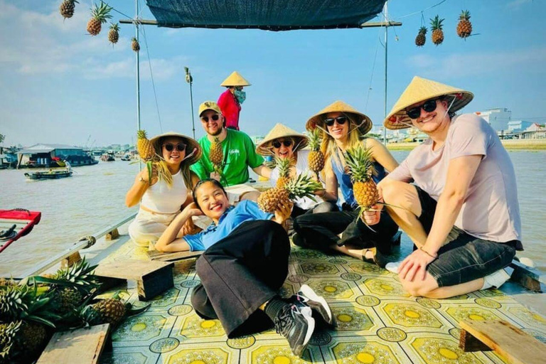 Mekong Delta Tour - Cai Rang flytande marknad 2 dagar 1 kvällstur