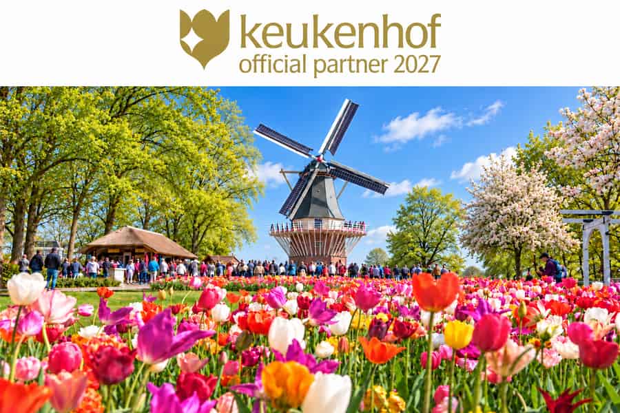 Amsterdam: Eintritt zum Keukenhof & Shuttlebus mit flexibler Rückfahrt. Foto: GetYourGuide Amsterdam: Eintritt zum Keukenhof & Shuttlebus mit flexibler Rückfahrt. Foto: GetYourGuide