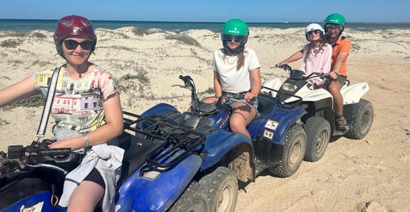 Djerba: Quad Adventure in Sidi Jmour between the sea and untamed trails