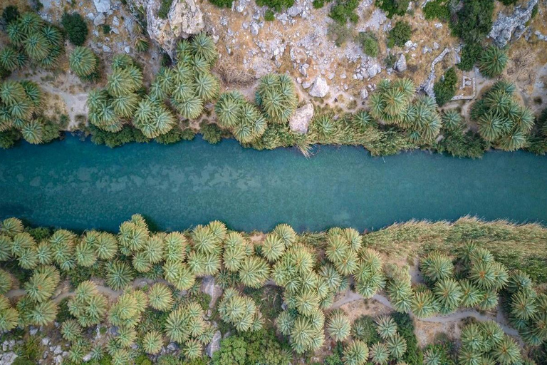 Panormo/Lavris: 1-dniowa wycieczka na plażę Preveli i do wąwozu Kourtaliotis