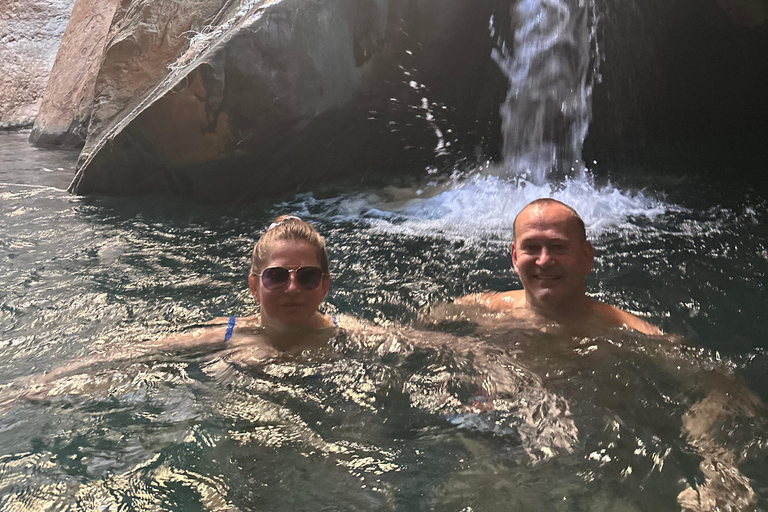 From Muscat: Wadi Shab & Bimah Sinkhole Adventure